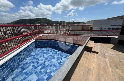 Cobertura com 3 quartos varanda piscina terraço à venda, 121 m² por r$ 950.000 - vila isabel - rio de janeiro/rj