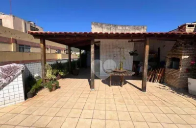 Cobertura com 3 dormitórios à venda, 184 m² por r$ 360.000,00 - praça seca - rio de janeiro/rj