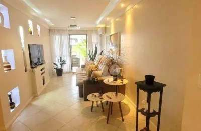 Apartamento com 2 dormitórios à venda, 121 m² por r$ 850.000,00 - recreio dos bandeirantes - rio de janeiro/rj