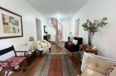 Cobertura com 3 dormitórios à venda, 104 m² por r$ 710.000,00 - grajaú - rio de janeiro/rj