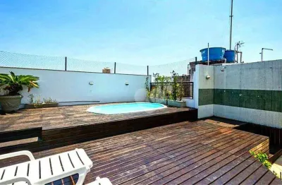 Cobertura com 4 quartos (suítes) à venda, 232 m² por r$ 3.600.000 - jardim oceânico - rio de janeiro/rj