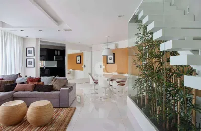 Lopes enjoy vende cobertura duplex 2 quartos, 236m², 2 vagas, península - mandarim.