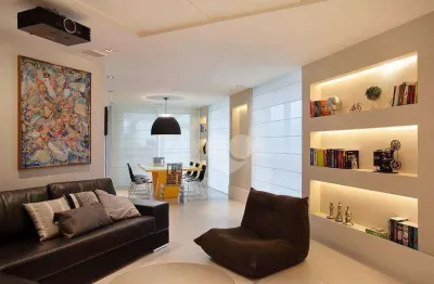 Lopes enjoy vende cobertura duplex 2 quartos, 236m², 2 vagas, península - mandarim.