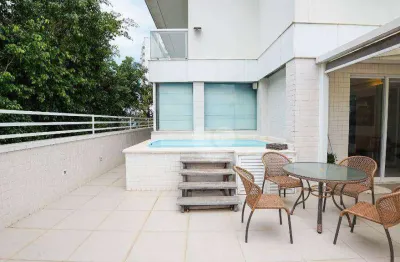 Cobertura com 6 quartos sendo 5 suítes à venda, 439 m² por r$ 4.550.000 - barra da tijuca - rio de janeiro/rj