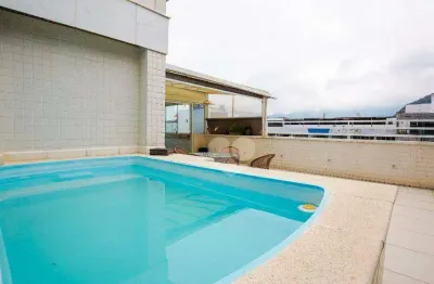 Cobertura com 6 quartos sendo 5 suítes à venda, 439 m² por r$ 4.550.000 - barra da tijuca - rio de janeiro/rj