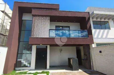 Casa duplex estilo contemporâneo, com 4 suítes à venda, 210 m² por r$ 1.390.000 - vargem pequena - rio de janeiro/rj