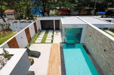 Casa com 5 dormitórios à venda, 450 m² por r$ 4.500.000,00 - barra da tijuca - rio de janeiro/rj