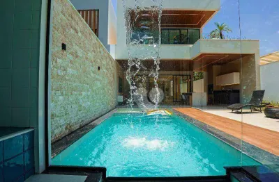 Casa com 5 dormitórios à venda, 450 m² por r$ 4.500.000,00 - barra da tijuca - rio de janeiro/rj