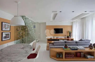 Cobertura com 2 suítes para alugar, 236 m² por r$ 25.352/mês - barra da tijuca - rio de janeiro/rj