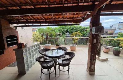 Cobertura com 3 quartos sendo 3 suítes e dependência completa à venda, 200 m² por r$ 1.315.000 - recreio dos bandeirantes