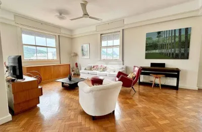 Apartamento com varandão com vista livre, 4 quartos, 1 suíte, lavabo e vaga à venda, 221 m² por r$ 2.400.000 - botafogo