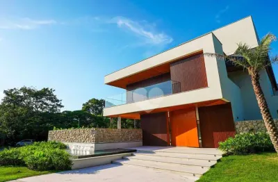 Mansão contemporânea com 5 suítes à venda, 1170 m² por r$ 19.900.000 - barra da tijuca - rio de janeiro/rj