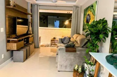 Apartamento original 3 quartos, atual 2 quartos, sendo 1 suíte com closet, à venda, 83 m² por r$ 650.000 - recreio dos bandeirantes - rio de janeiro