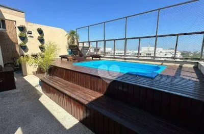 Cobertura com 3 quartos à venda, 232 m² por r$ 1.700.000 - recreio dos bandeirantes - rio de janeiro/rj