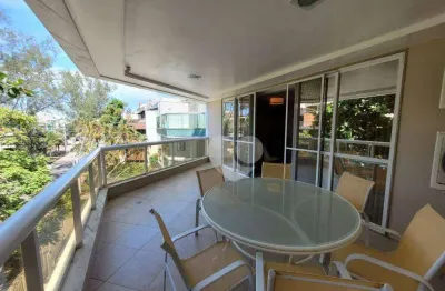 2ª quadra da praia-apartamento com 3 quartos, 3 suítes à venda, 201 m² por r$ 1.300.000 - recreio dos bandeirantes