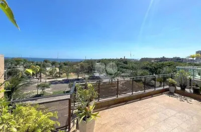 Jardim oceânico, cobertura duplex reformada frontal mar, colado no posto 3 e praça do ó. barra da tijuca/rj.