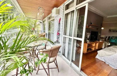Apartamento perto do metrô com varandão, 3 quartos, suíte, 2 vagas à venda, 138 m² por r$ 1.600.000 - botafogo - rio de janeiro/rj