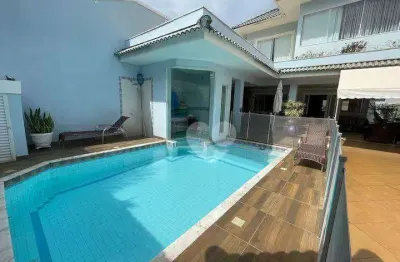 Casa com 5 quartos à venda, 305 m² por r$ 2.625.000 - barra da tijuca - rio de janeiro/rj