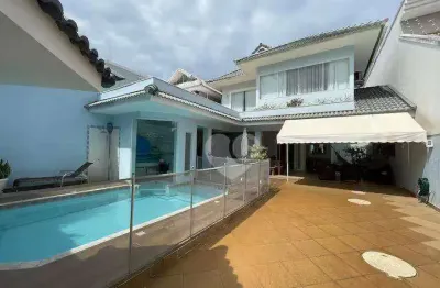 Casa com 5 suítes à venda, 305 m² por r$ 2.625.000 - barra da tijuca - rio de janeiro/rj
