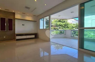 Apartamento com 3 quartos (3 suítes )s à venda, 133 m² por r$ 1.900.000 - jardim oceânico - rio de janeiro/rj