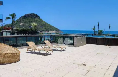 Cobertura com 4 quartos à venda, 456 m² por r$ 4.290.000 - recreio dos bandeirantes