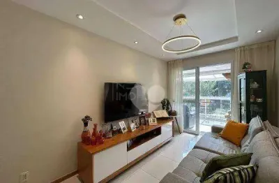 Apartamento com 3 quartos à venda, 93 m² por r$ 880.000 - freguesia de jacarepaguá - rio de janeiro/rj