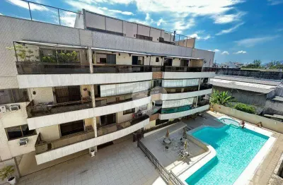 Cobertura com 3 quartos à venda, 179 m² por r$ 990.000 - recreio dos bandeirantes - rio de janeiro/rj