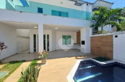 Casa com 3 suítes à venda, 229 m² por r$ 1.280.000 - vargem pequena - rio de janeiro/rj