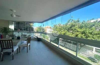 Apartamento com 3 quartos (3 suítes) à venda, 194 m² por r$ 1.300.000 - recreio dos bandeirantes - rio de janeiro/rj