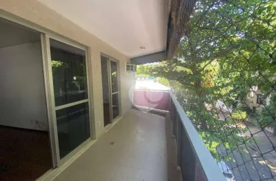 Apt com varanda e 3 quartos (suíte) à venda, 110 m² por r$ 630.000 - grajaú - rio de janeiro/rj