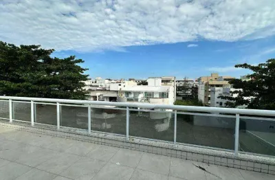 Cobertura com 4 dormitórios à venda, 324 m² por r$ 1.850.000,00 - recreio dos bandeirantes - rio de janeiro/rj