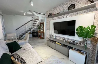 Cobertura com 3 dormitórios à venda, 154 m² por r$ 990.000,00 - recreio dos bandeirantes - rio de janeiro/rj