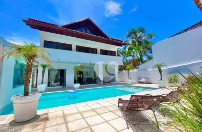 Casa com 5 dormitórios à venda, 564 m² por r$ 2.400.000,00 - recreio dos bandeirantes - rio de janeiro/rj