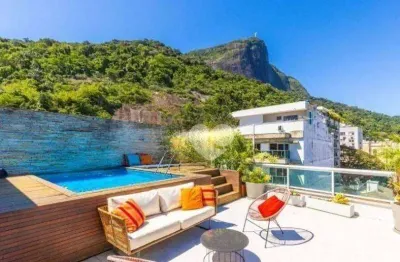 Cobertura com 4 quartos à venda, 477 m² por r$ 9.500.000 - jardim botânico - rio de janeiro/rj