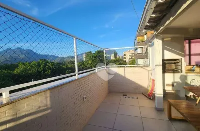 Cobertura com 2 quartos para  alugar, 147 m² por  r$ 11.344/mês - barra da tijuca - rio de janeiro/rj