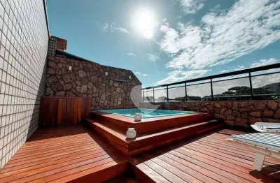 Cobertura com 4 quartos  à venda, 355 m² por r$ 3.280.000 - jardim oceânico - rio de janeiro/rj