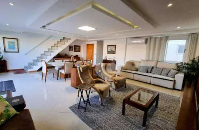 Cobertura com 4 quartors à venda, 334 m² por r$ 1.850.000 - recreio dos bandeirantes - rio de janeiro/rj
