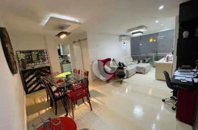 Apartamento com 2 quartos à venda, 97 m² por r$ 780.000 - recreio dos bandeirantes - rio de janeiro/rj