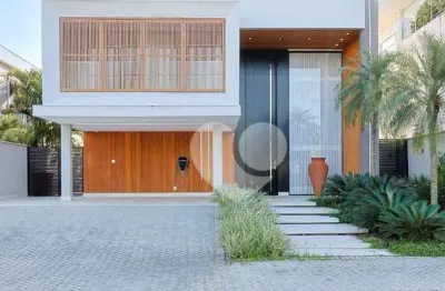 Alphaville ,casa alto padrão, 5 suítes à venda, 596 m² por r$ 11.000.000 - barra da tijuca - rio de janeiro/rj