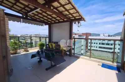 Cobertura com 3 quartos  - 3 suítes à venda, 191 m² por r$ 1.395.000 - recreio dos bandeirantes - rio de janeiro/rj