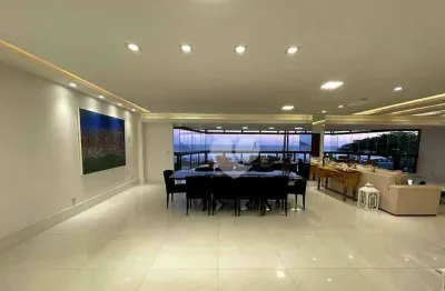 Apartamento com 4 quartos à venda, 328 m² por r$ 5.950.000 - jardim oceânico - rio de janeiro/rj