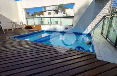 Cobertura à venda, 228 m² por r$ 2.900.000,00 - flamengo - rio de janeiro/rj
