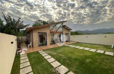 Casa com 3 dormitórios à venda, 120 m² por r$ 950.000,00 - pontal oceânico - rio de janeiro/rj
