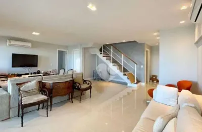 Cobertura com 4 quartos à venda, 348 m² por r$ 4.500.000 - barra da tijuca - rio de janeiro/rj