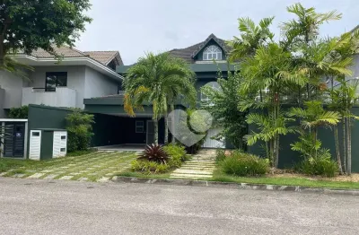 Casa com 4 dormitórios para alugar, 499 m² por r$ 40.330,83/mês - barra da tijuca - rio de janeiro/rj