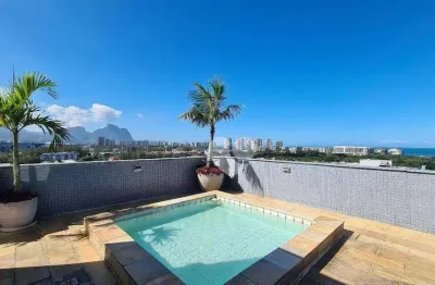 Cobertura com 3 quartos à venda, 191 m² por r$ 2.250.000 - barra da tijuca - rio de janeiro/rj