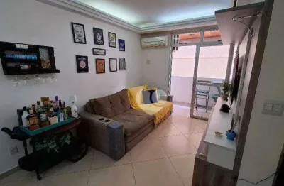 Apartamento com 2 quartos 1 vaga à venda no grajaú, rio de janeiro/ rj