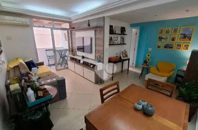Apartamento com 2 quartos 1 vaga à venda no grajaú, rio de janeiro/ rj