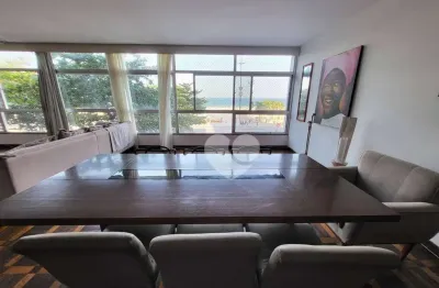 Apartamento com 4 quartos para alugar, 230 m² - leme - rio de janeiro/rj