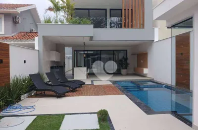 Casa com 5 dormitórios à venda, 450 m² por r$ 4.500.000,00 - barra da tijuca - rio de janeiro/rj